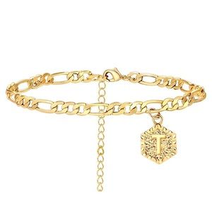 🔥 Cuban Initial Anklet🔥